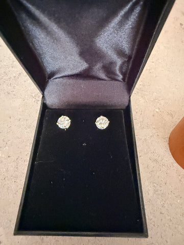 Diamond Stud Earrings