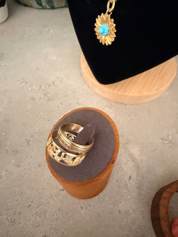 14k Mexican good luck band
